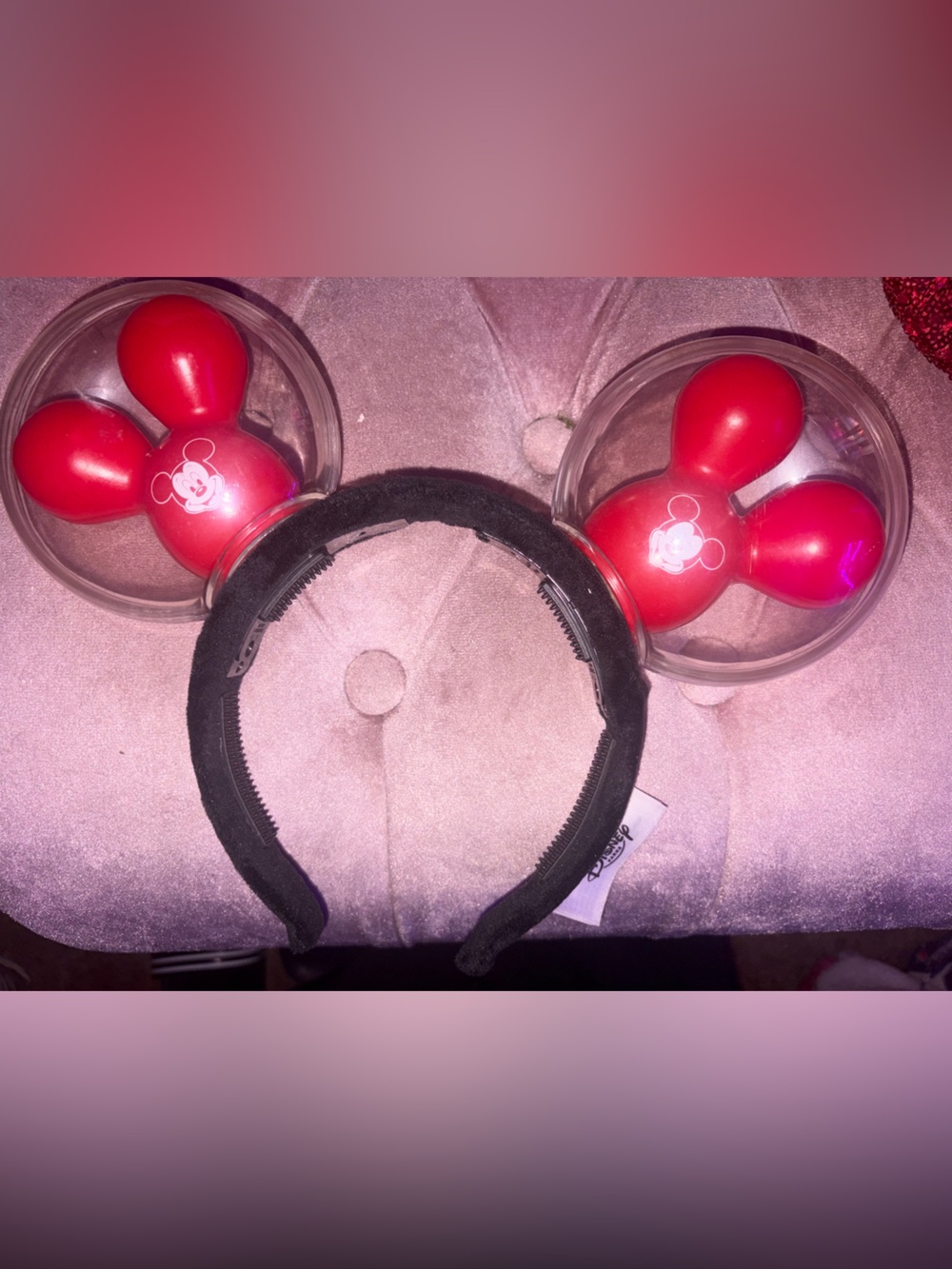 Disney Parks Red Balloon 🎈 Mickey Ear Headband Gently used